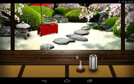 Zen Garden Live Wallpaper Android -Spring-