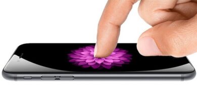iPhone 6S의 새로운 기술인 Force Touch의 사진