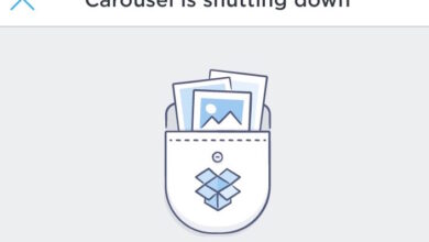 Foto av Dropbox lukker postboks- og karuselltjenester / applikasjoner - applikasjoner som kan ta plass