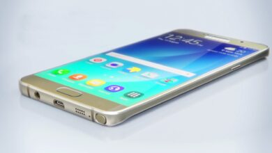 Foto av den nye Samsung Galaxy Note 6 lanseres i august