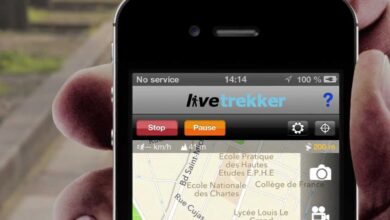 여행의 추억을 저장하는 무료 응용 프로그램 인 LiveTrekker의 사진