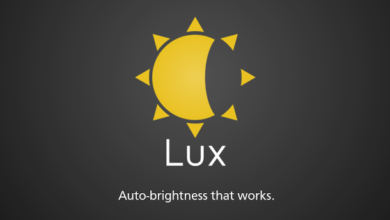 लक्स ऑटो ब्राइटनेस की तस्वीर, एंड्रॉइड एप्लिकेशन जो फोन की चमक को समायोजित करता है