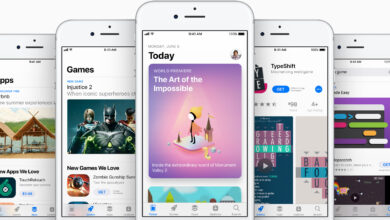 Foto av Apple har økt nedlastingsgrensen til 150 MB for applikasjoner som er lastet ned fra App Store via Internet Mobile