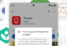 Uygulamaları otomatik arşivle Android akıllı telefon