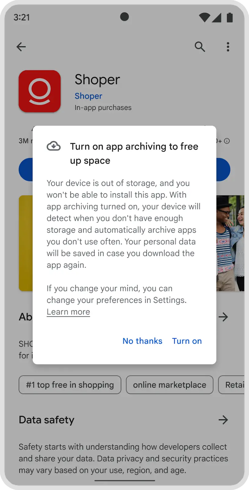 Tự động lưu trữ các ứng dụng trên Android (Tự Lưu Trữ)