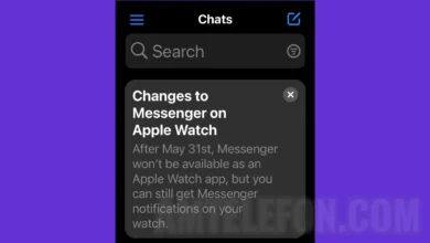 Facebook Messenger एसटी   Apple Watch